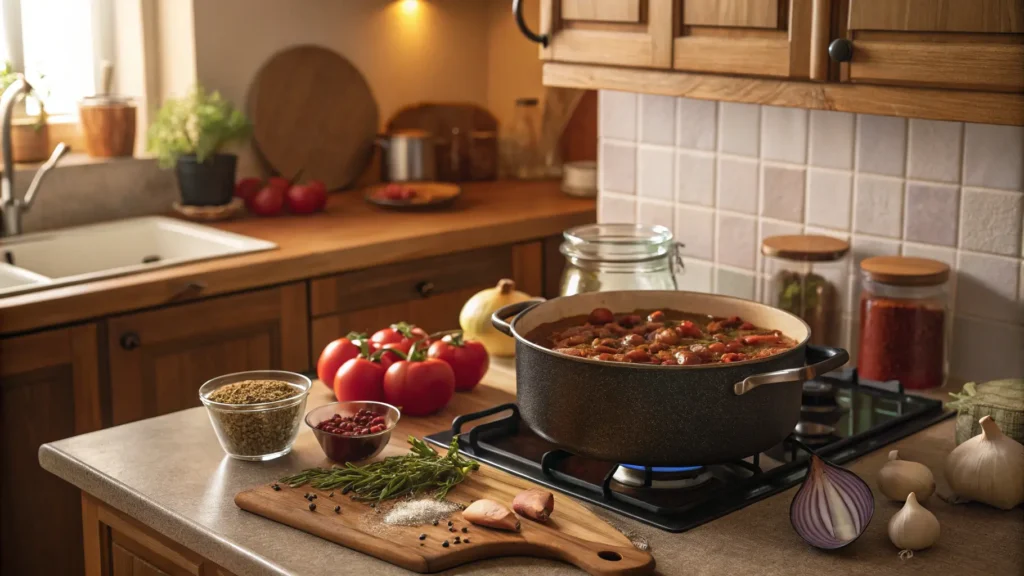 Cooking Jalbiteworldfood recipe in the kitchen