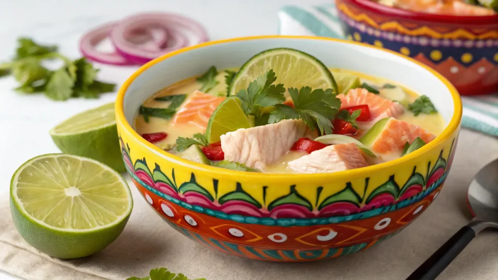 Delicious Leche de Tigre served in a bowl
