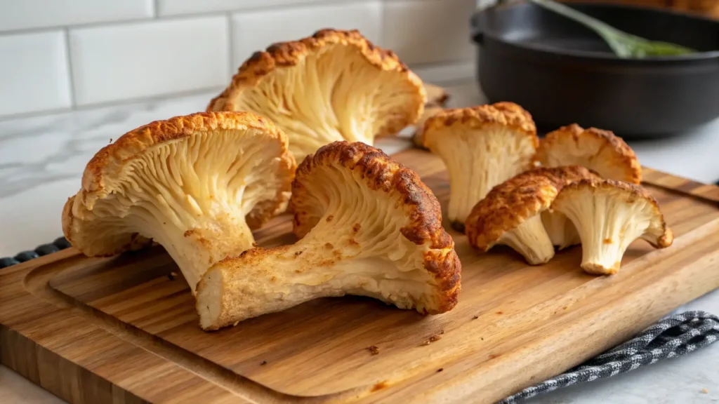 lion's mane mushroom dish