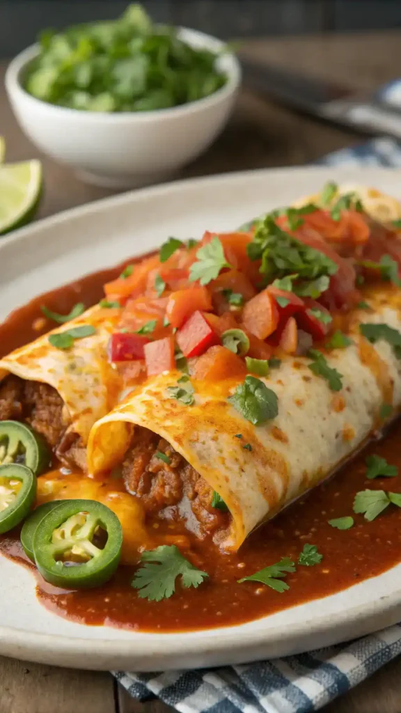 Delicious Bush Family Enchiladas