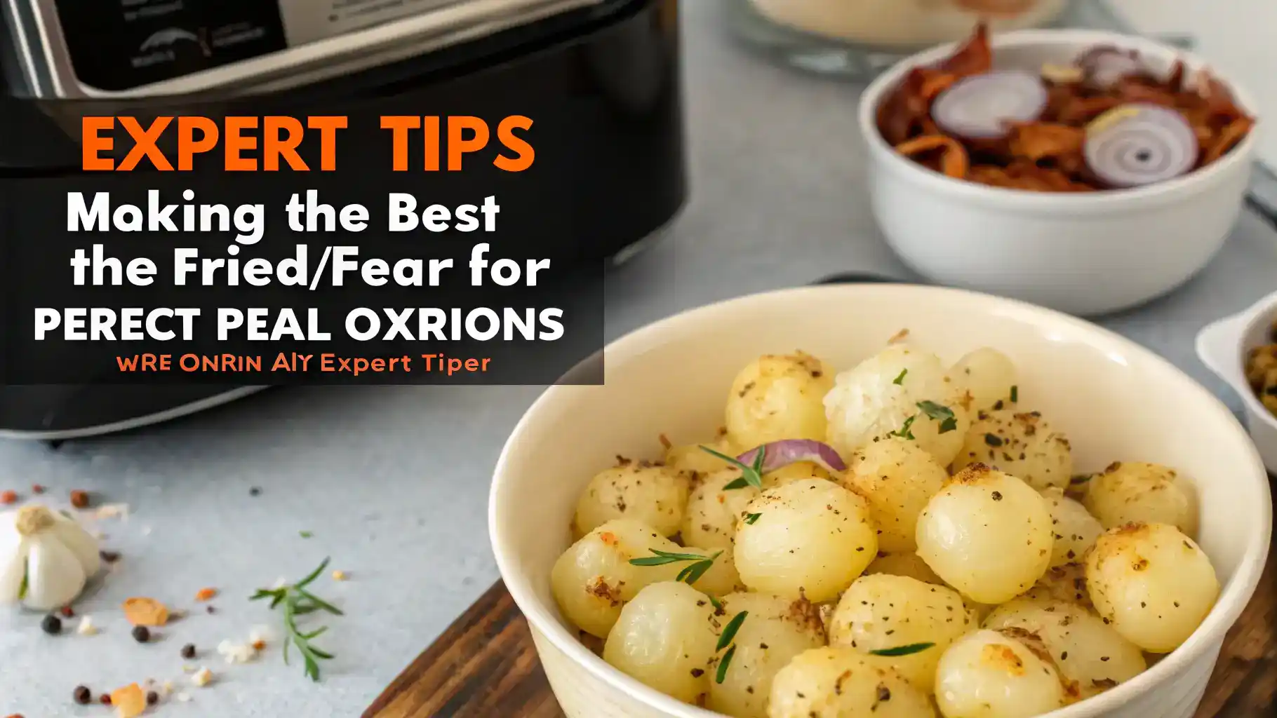 Expert tips for Air Fried Pearl Onions