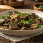 Delicious beef kidney recipe French rognon