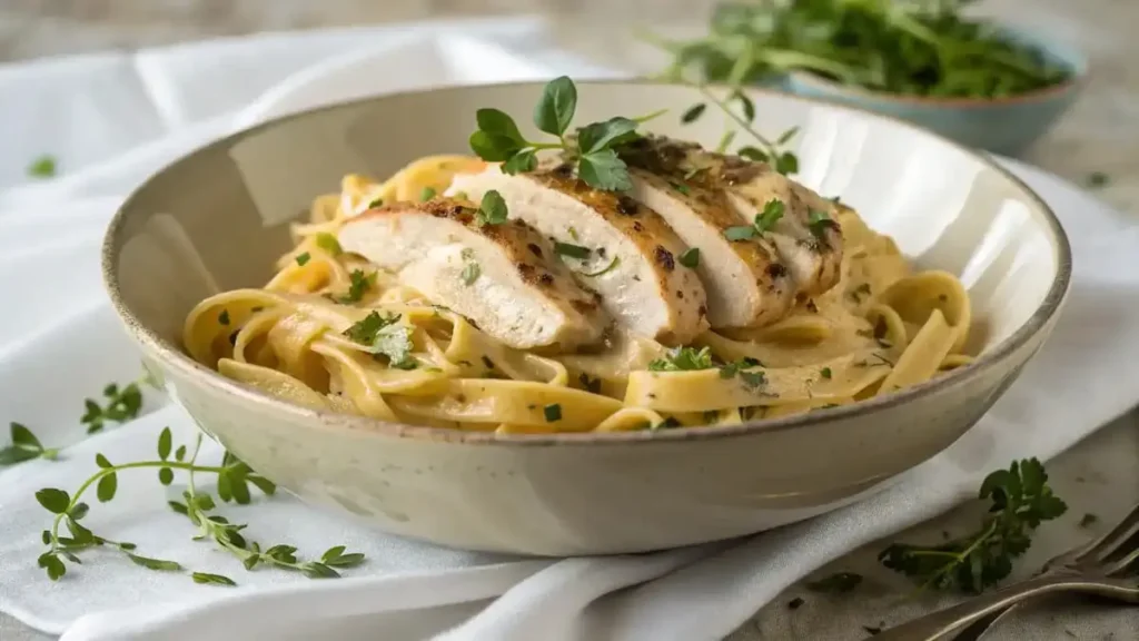 Creamy Boursin Chicken Pasta