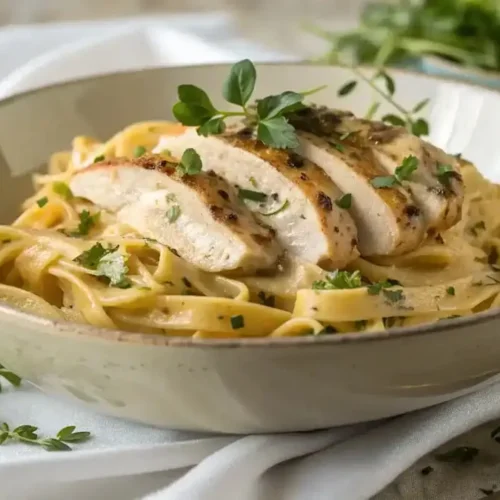Creamy Boursin Chicken Pasta