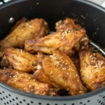 Crispy Frozen Chicken Wings in Air Fryer