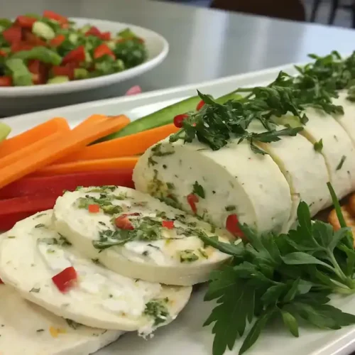 Finished Italian Cheese Log