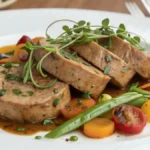 Delicious seitan dish