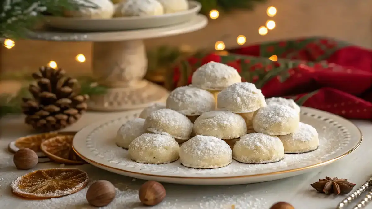 Danish Wedding Cookies