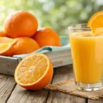 Freshly squeezed orange juice