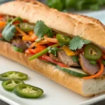 Authentic Banh Mi Sandwich