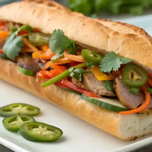 Authentic Banh Mi Sandwich