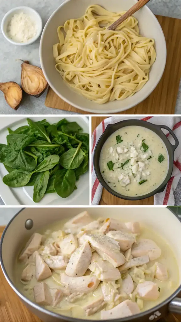 How to Make Boursin Chicken Pasta
