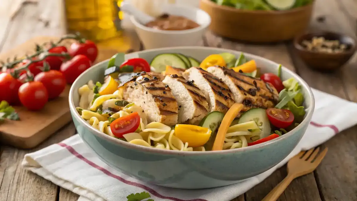Delicious Chicken Pasta Salad