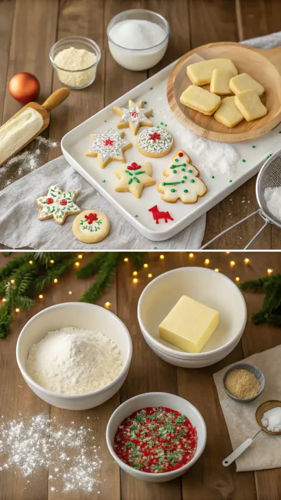 Making Christmas Sugar Cookies
