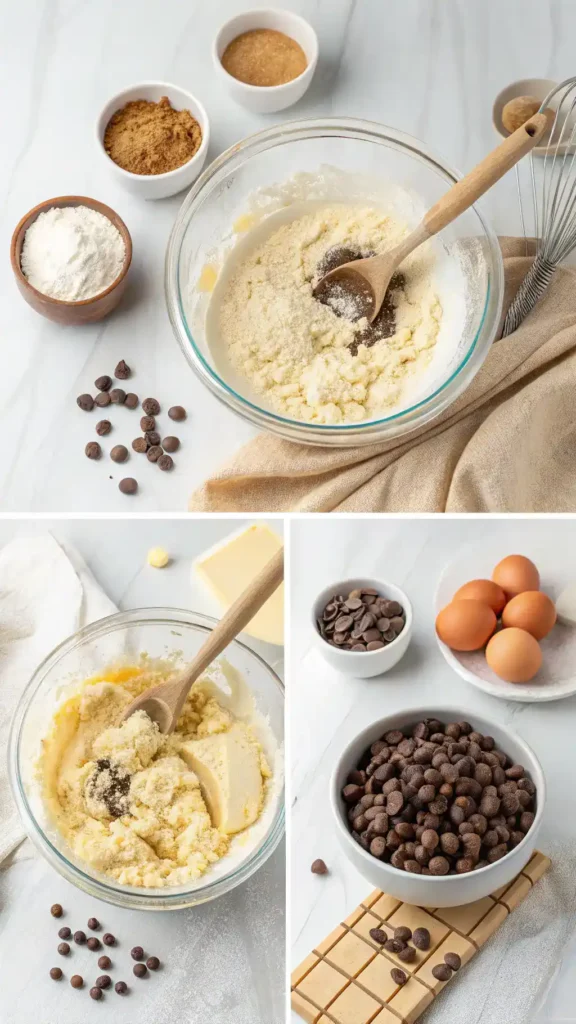 Making Cottage Cheese Cookie Dough
