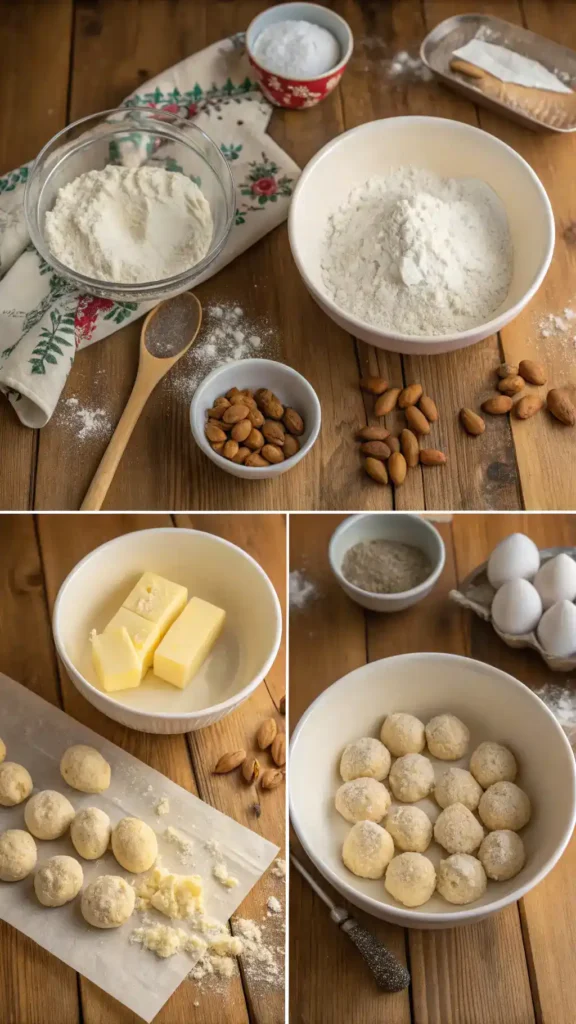 Making Danish Wedding Cookies
