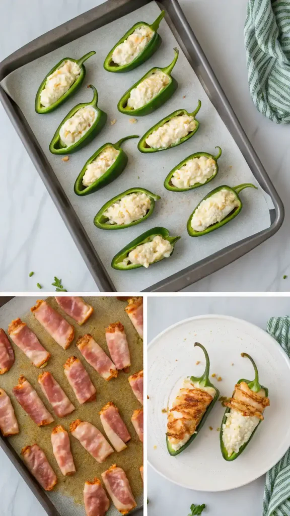 Step-by-step guide to making Jalapeño Poppers