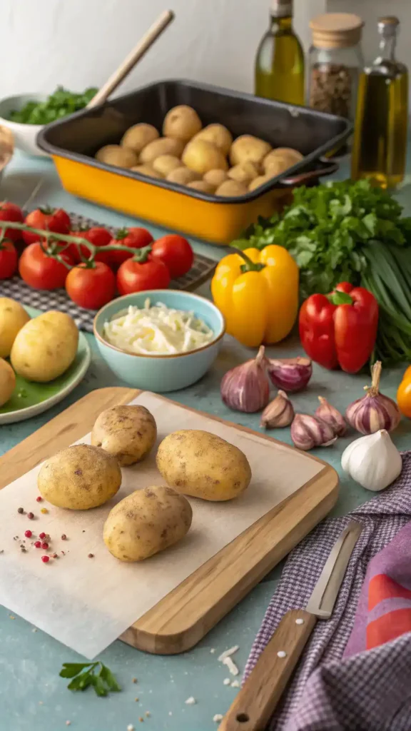 Preparation of Low-Calorie Potato Recipes