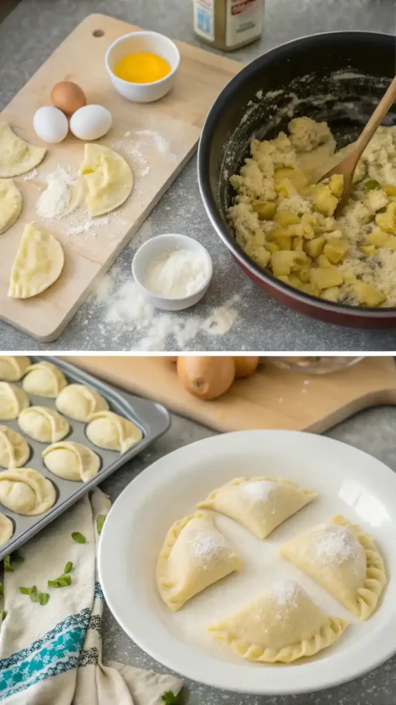 Making Pierogi