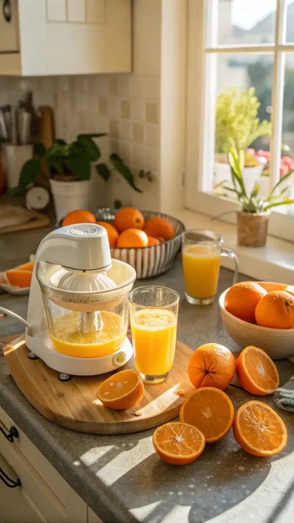 Making Tropicana Orange Juice