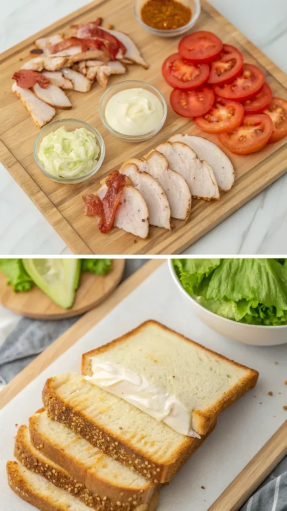How to Make Chicken Club Sandwich