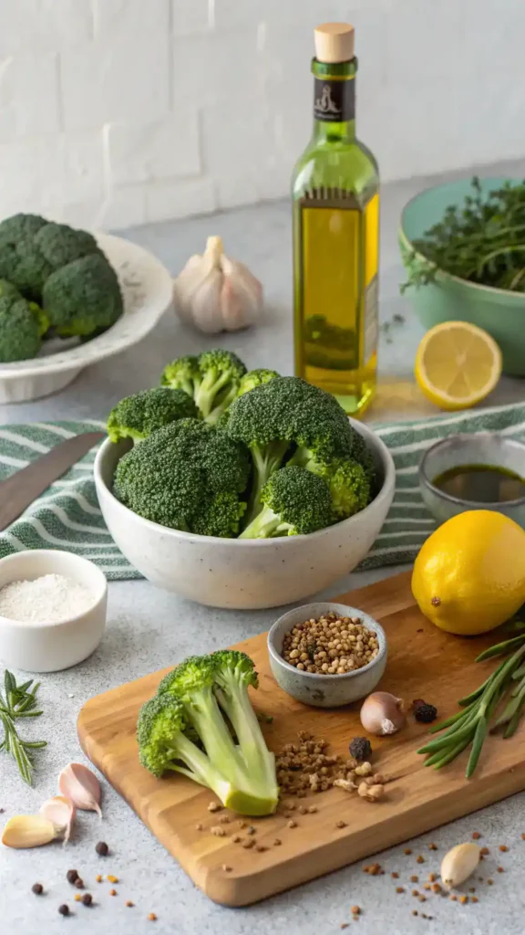 Ingredients for Broccoli Recipes