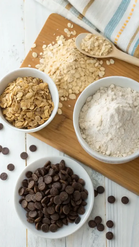 Ingredients for Cookie Cereal