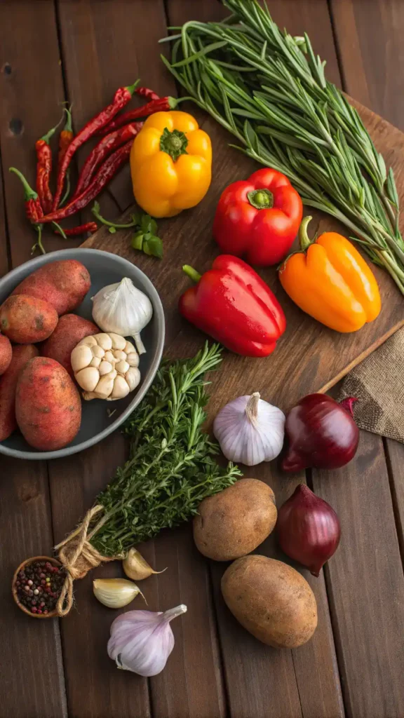 Ingredients for Low-Calorie Potato Recipes