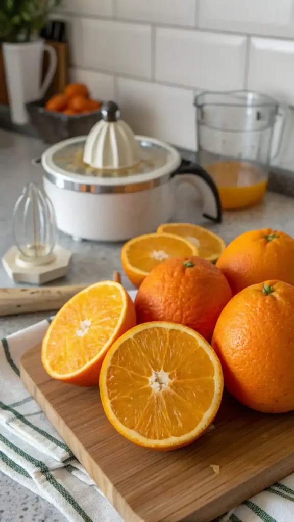 Fresh Oranges for Tropicana Orange Juice