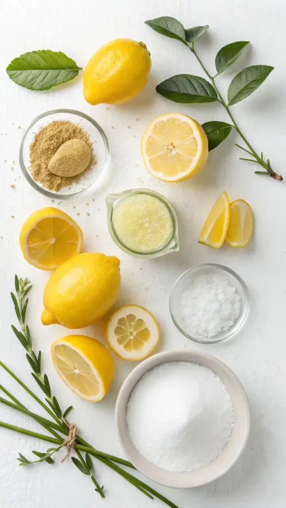 Ingredients for True Lemon.