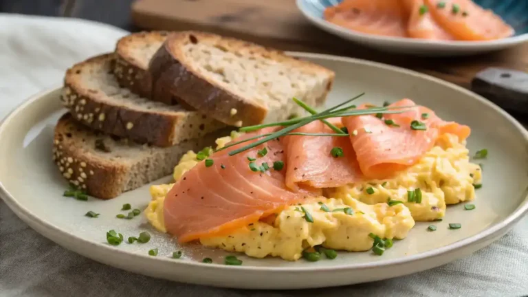 Smoked Salmon and Scrambled Eggs Recipe