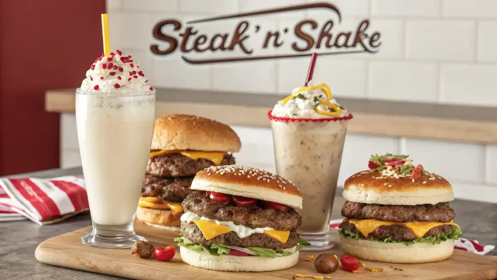 Best burgers and milkshakes from Steak 'n Shake