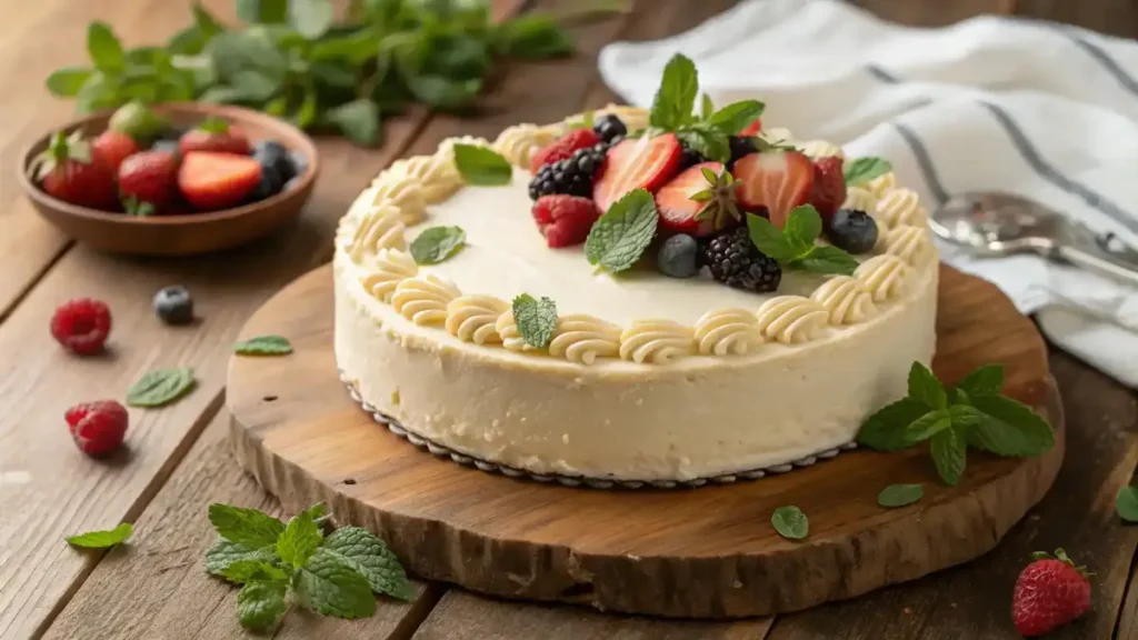 Delicious Cream Cheese Cake