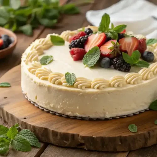 Delicious Cream Cheese Cake