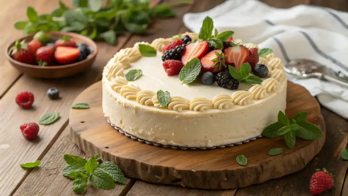 Delicious Cream Cheese Cake