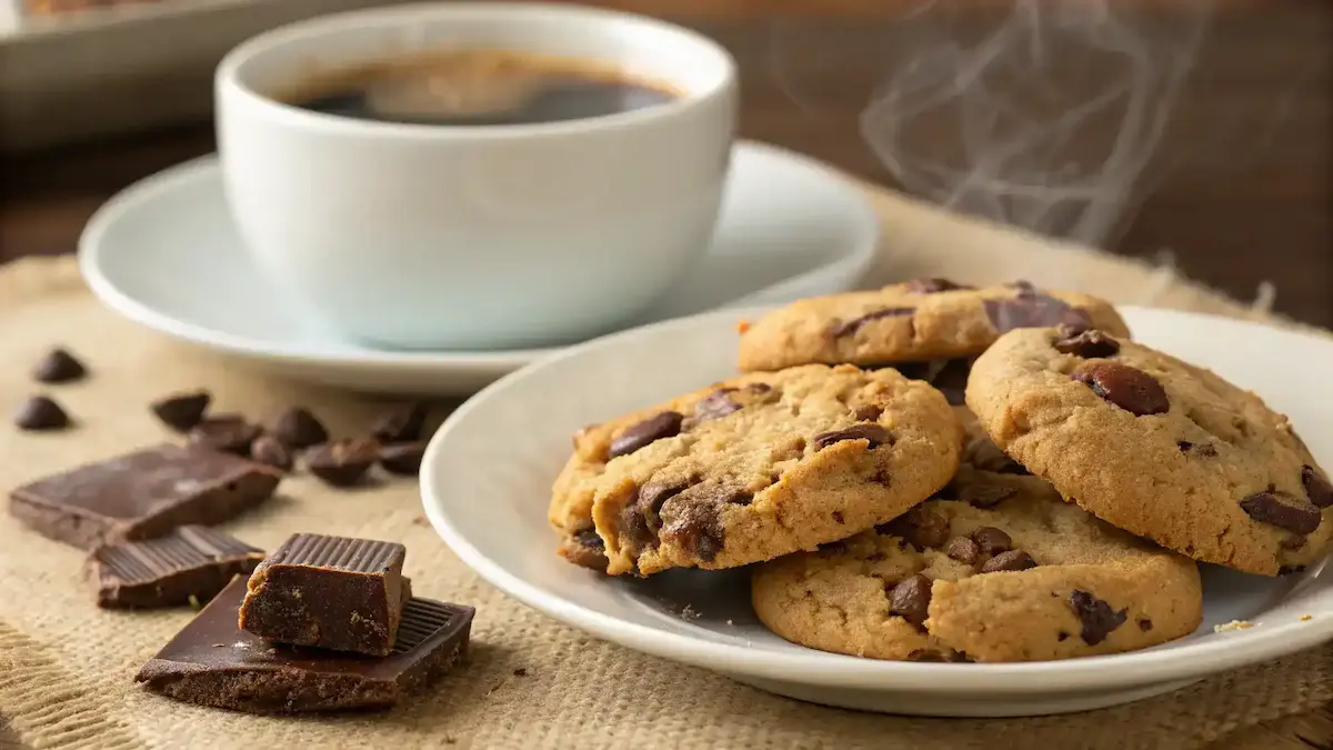 Freshly Baked Coffee Cookies