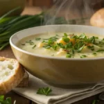 Bowl of Homemade Potato Soup