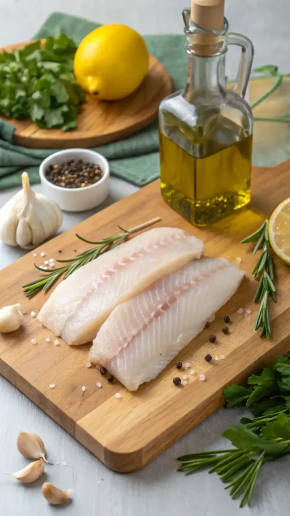 Ingredients for Chilean Sea Bass