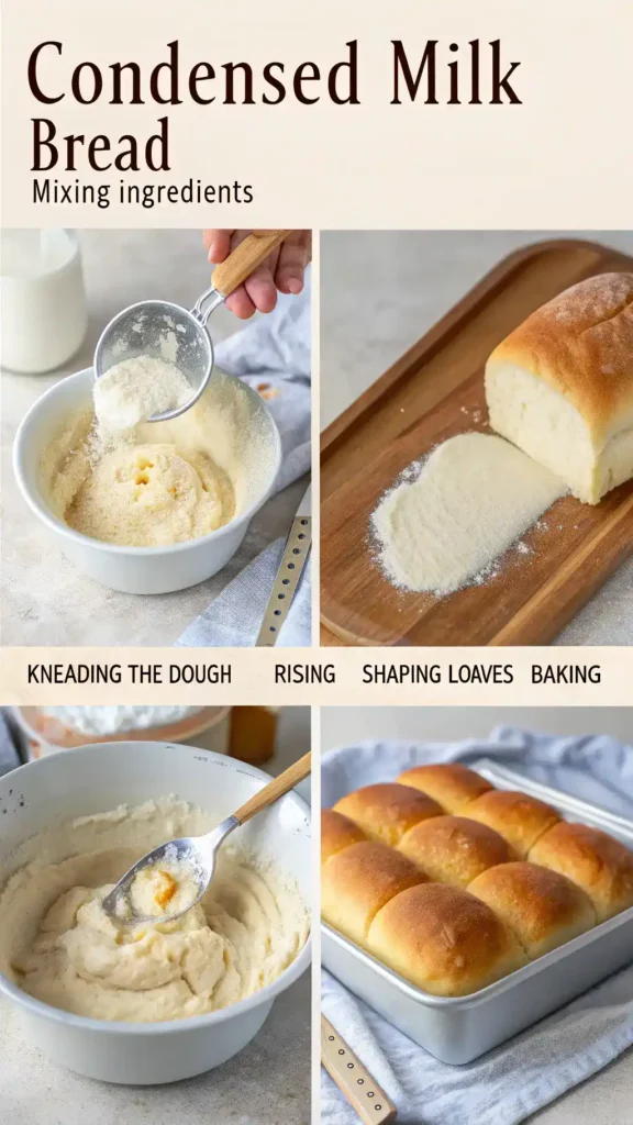 How to Make Condensed Milk Bread