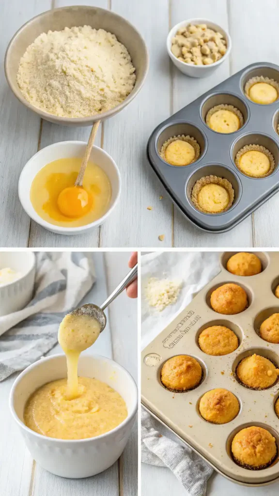 Making Southern-Style Honey Butter Cornbread Poppers