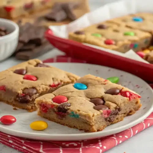 Valentines Day Cookie Bars