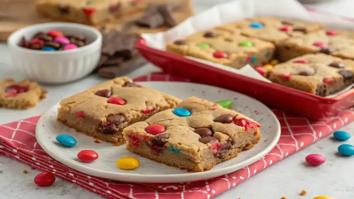 Valentines Day Cookie Bars