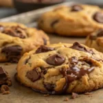 Freshly baked Levain Bakery Chocolate Chip Cookies