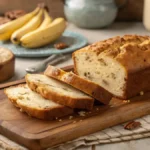 Freshly Baked Cottage Cheese Banana Bread