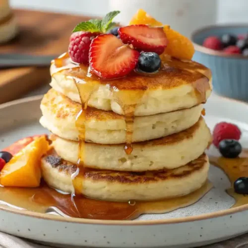 Delicious Cottage Cheese Pancakes