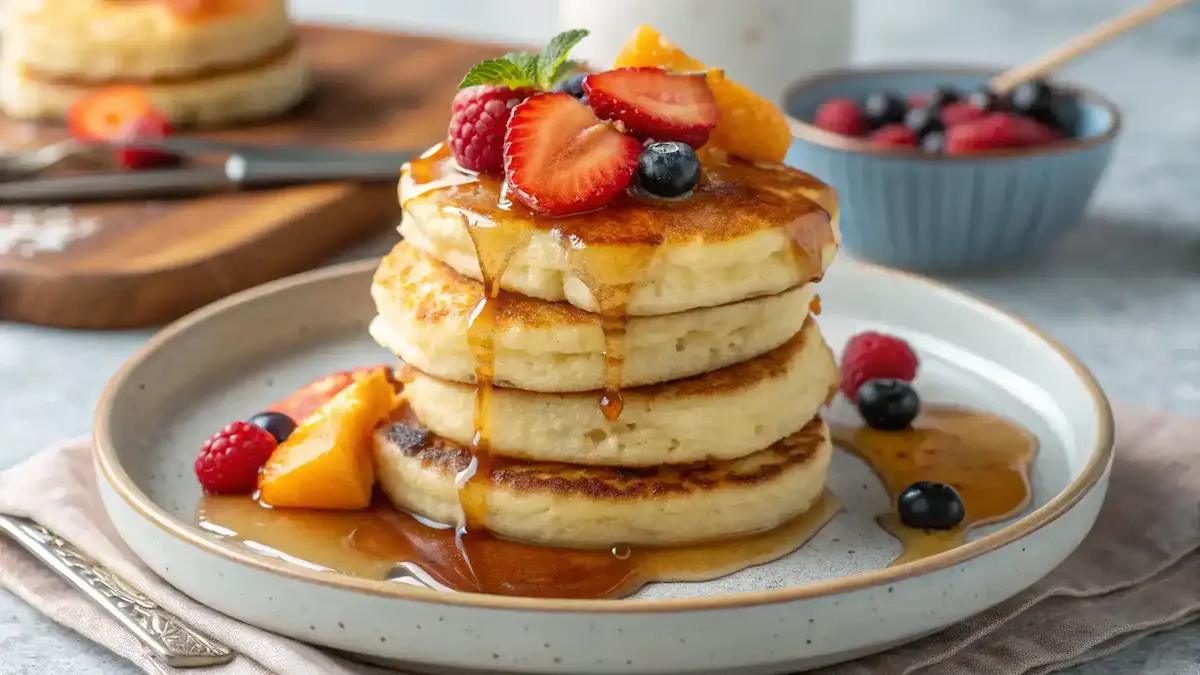 Delicious Cottage Cheese Pancakes
