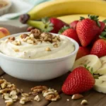Cream Cheese Fruit Dip with Fresh Fruits