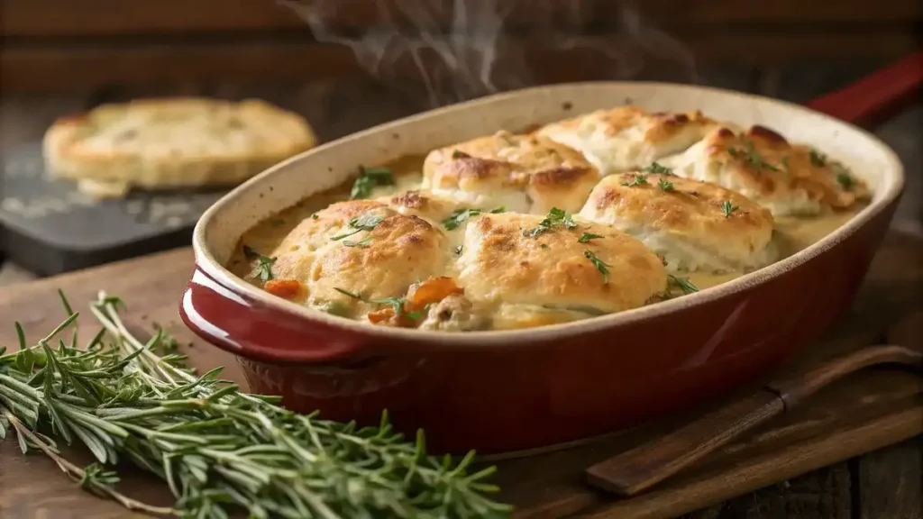 Homestyle Chicken Cobbler Bake
