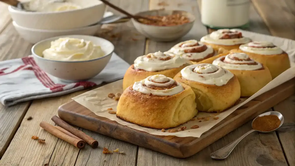 Kings Hawaiian Cream Cheese Cinnamon Rolls