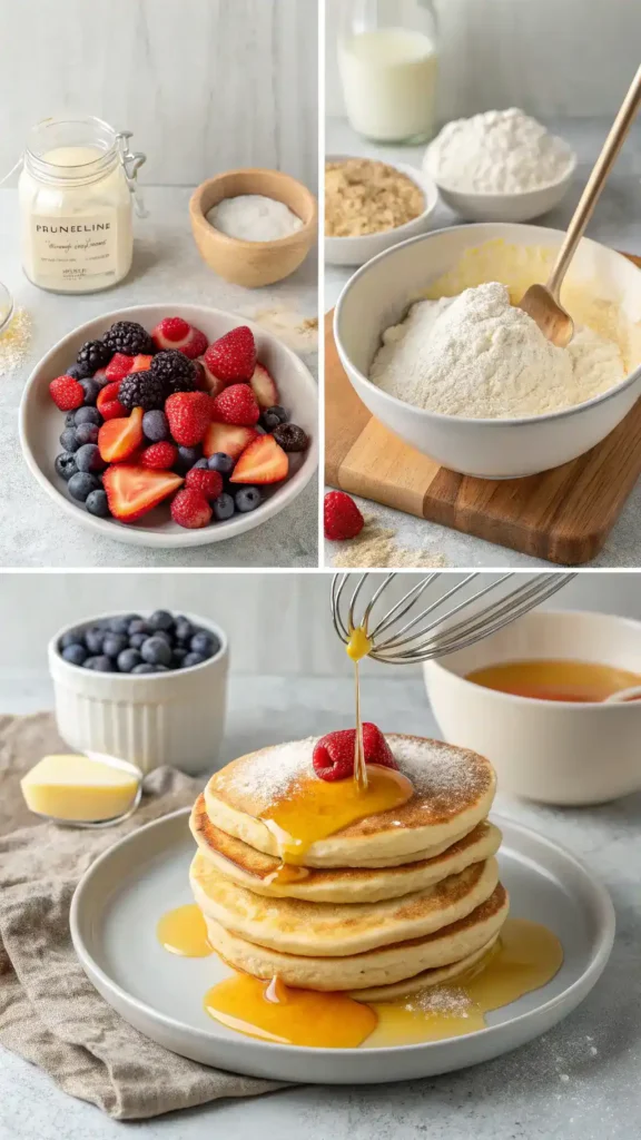 Making Fluffy Pancakes
